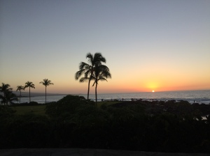 Waikoloa Beach Sunset Hawaii 12/28/2014